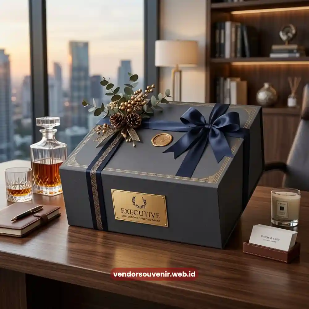 Kemasan Hampers Kantor Eksklusif yang Perkuat Citra Brand